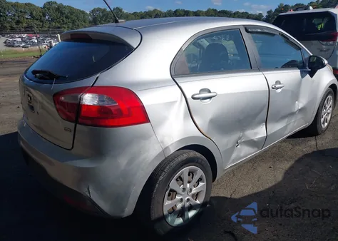 2013 Kia Rio Lx из США, поврежденный, VIN KNADM5A3XD6200220